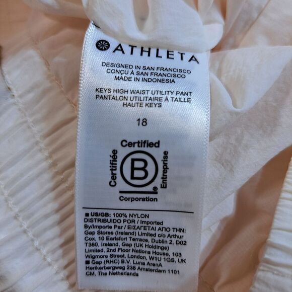 NWT Athleta X Alicia Keys Utility Pant WITH FREE GIFT - Picture 13 of 15